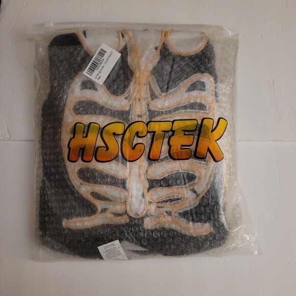 HSCTEK Light Up Skeleton Costume Kids, Size: 5T - Picture 3 of 3